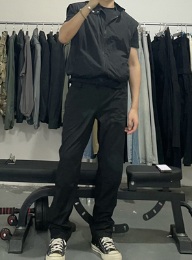 DLZ夏天不热 男春夏薄款运动弹力工装裤户外透气速干美式休闲裤