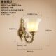 厂促美式 过道玄关灯简约走廊电视墙床头灯具Y096品i. 全铜壁灯欧式