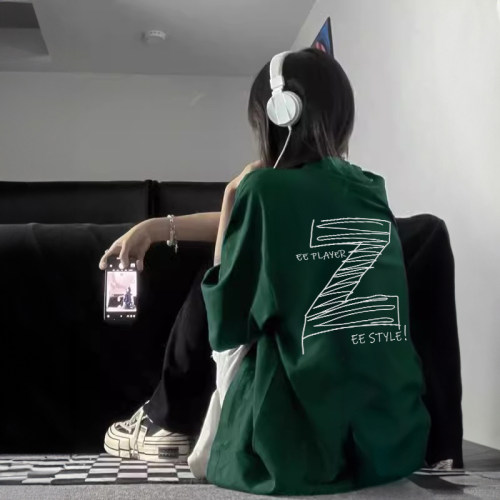胖mm显瘦大码女装半袖宽松上衣潮