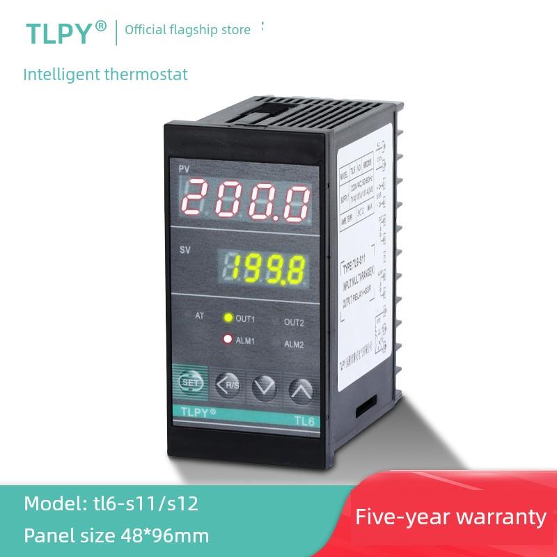 Tl6数字智能温控器数字显示仪表220V全自动温控器开关Pid数字可调