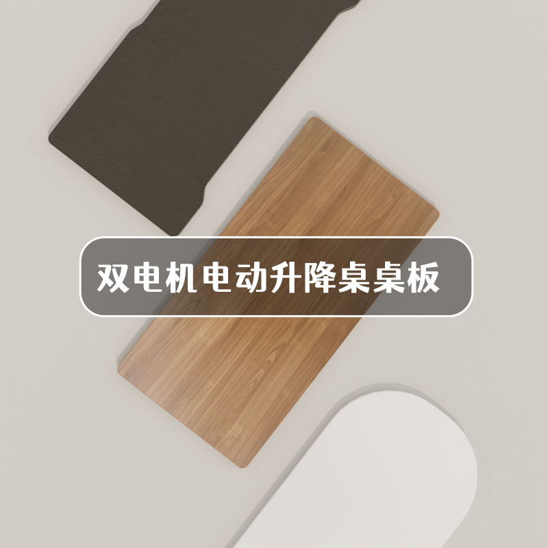 双电机电动升降桌桌板智能电动升降桌板学习桌电脑桌【单桌板】