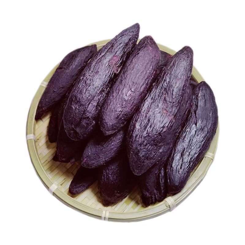 【0脂肪】手工紫薯干软糯香甜农家倒蒸地瓜干网红零食代餐不加糖