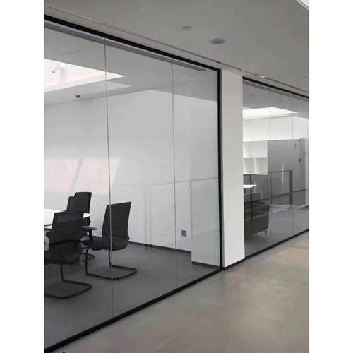 深圳香港办公室玻璃隔墙铝合金钢化玻璃隔音高隔墙单玻璃玻璃隔墙