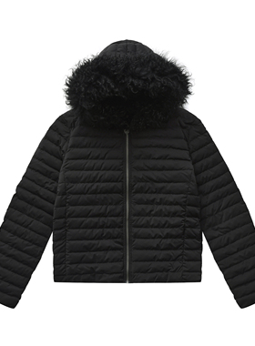 【PacShop】.pac 黑豹鸭绒连帽排骨羽绒服 BLACK PANTHER PUFFER