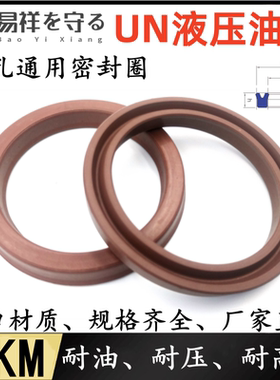 UN氟胶轴孔通用密封圈油封U/Y型密封圈USH进口油封耐高温ODU/IDU