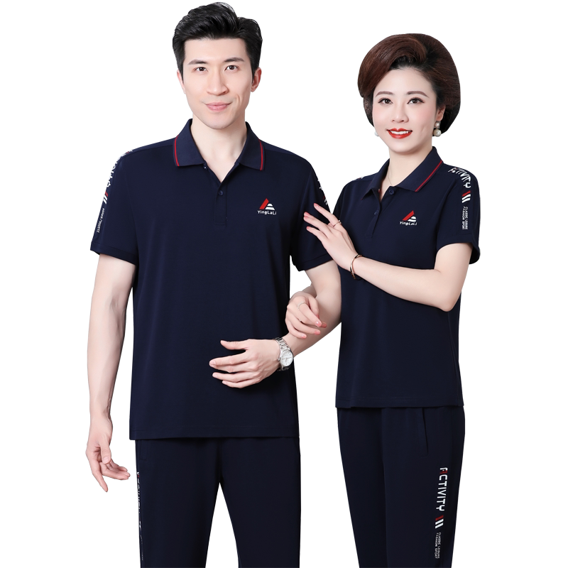 新款时尚短袖t恤夏季情侣