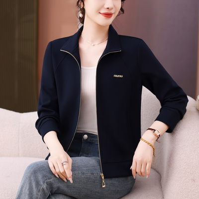 女士休闲外套女春秋季2025新款爆款洋气小香风上衣小个子妈妈秋装