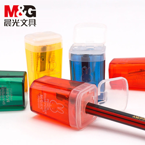 晨光卷笔刀糖果色手动削笔器