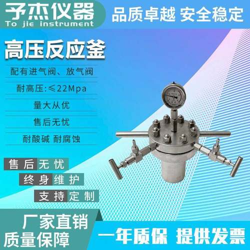 简易釜高压反应釜