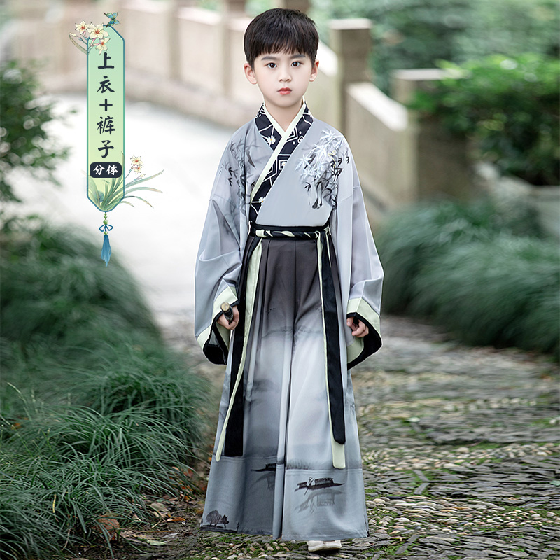 汉服男童2025新款儿童古装