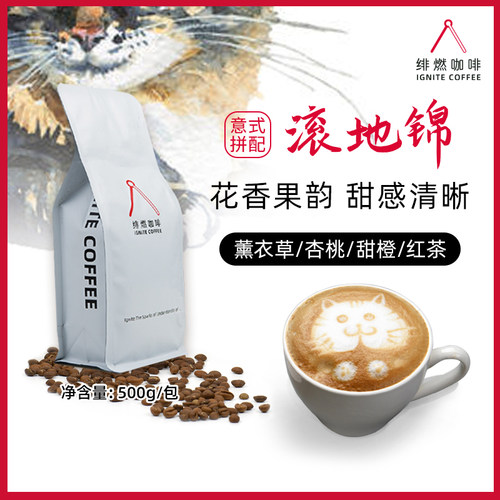 IGNITE绯燃意式咖啡豆埃塞原生种