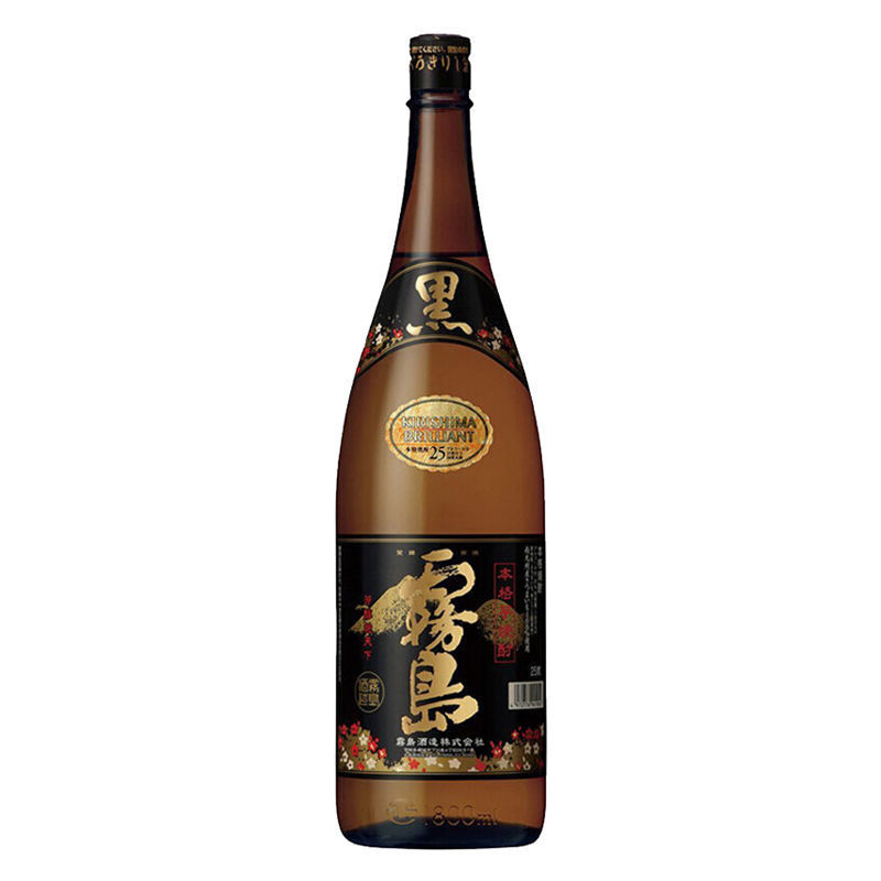 泡梅子酒 黑雾岛烧酒本格烧酎甘薯芋烧酒日本地瓜烧1800ml 1.8L