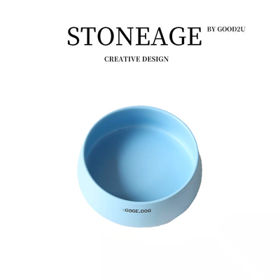 韩国BD收口碗陶瓷猫狗宠物碗防溅防黑下巴猫粮食盆零食水盆易清洗