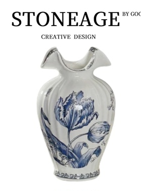 新中式复古颜值陶瓷花瓶摆件客厅插花禅意办公室户玄关家居装饰品