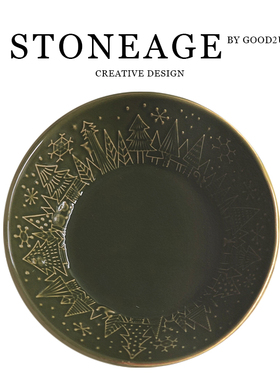 日器作家款森女风手捏动物系列陶瓷拌面碗沙拉泡面碗甜品摆拍家用