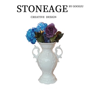 童话时光外贸原单陶瓷花盆花瓶高脚奖杯酒杯器型复古做旧美式乡村