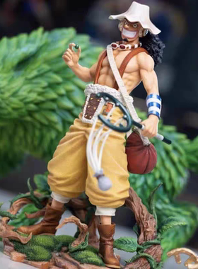 流星两年LK乌索普手办动漫周边潮玩摆件二次元模型机箱桌面摆件