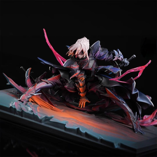 Fate命运之夜黑Saber吾王可换手礼服手办女二次元礼物模型摆件fgo