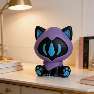 无畏契约周边幽影猫猫手办瓦罗兰特模型摆件二次元gk美少女雕像