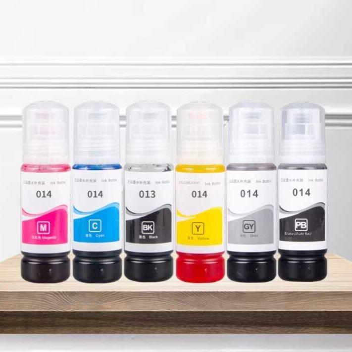 适用于013 014墨水适用于 L8168 L8188六色照片打印机