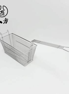 适用麦肯饭厅薯条炸篮/K记薯条篮/耐高温炸篮/304不锈钢炸篮-八方