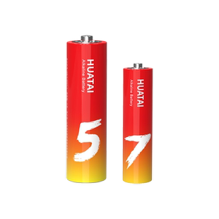 华太五彩碱性电池5号7号干电池五七1.5v高功率血压计血糖仪鼠标儿童玩具遥控器AAA智能门锁电子锁电池