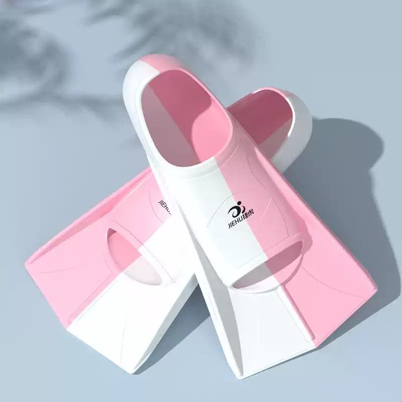 蛙泳脚蹼游泳专用羽克成人儿童男女自由泳蛙硅胶矫正竞速浮潜蛙鞋