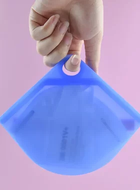 通用口罩暂存夹可折叠可接触硅胶