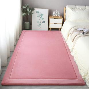 加厚地毯卧室满铺可爱床边床上宝宝儿童爬行防摔榻榻米地垫可定制