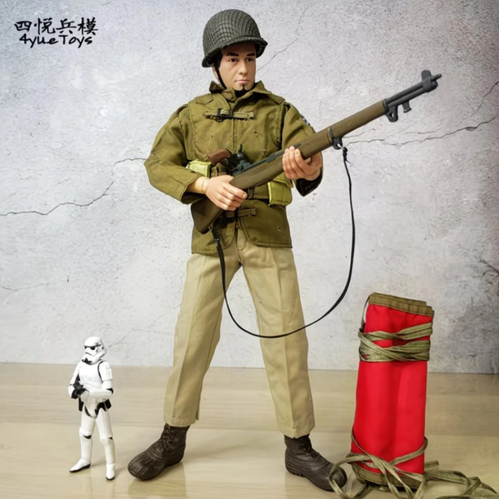 1\/6二战兵人1/6二战兵人模型近卫军可动手办玩具男孩礼物微缩场