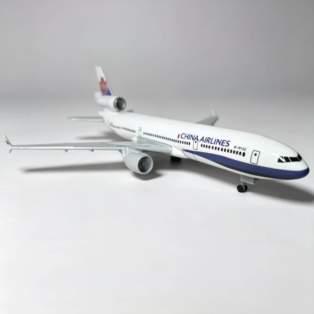 中华航空麦道md11合金飞机模型仿真客机摆件收藏级航模