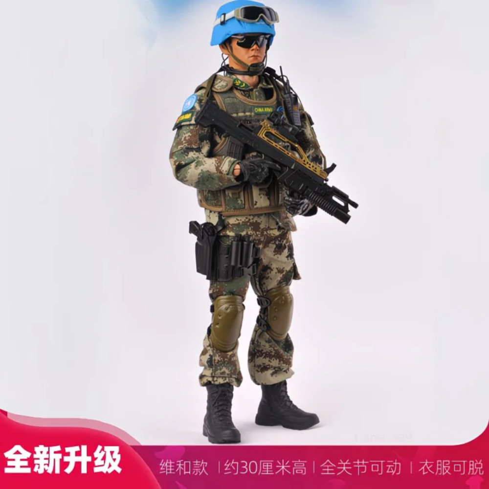 和平精英1/6兵人可动模型中国特种兵手办微缩兵哥哥公仔摆件