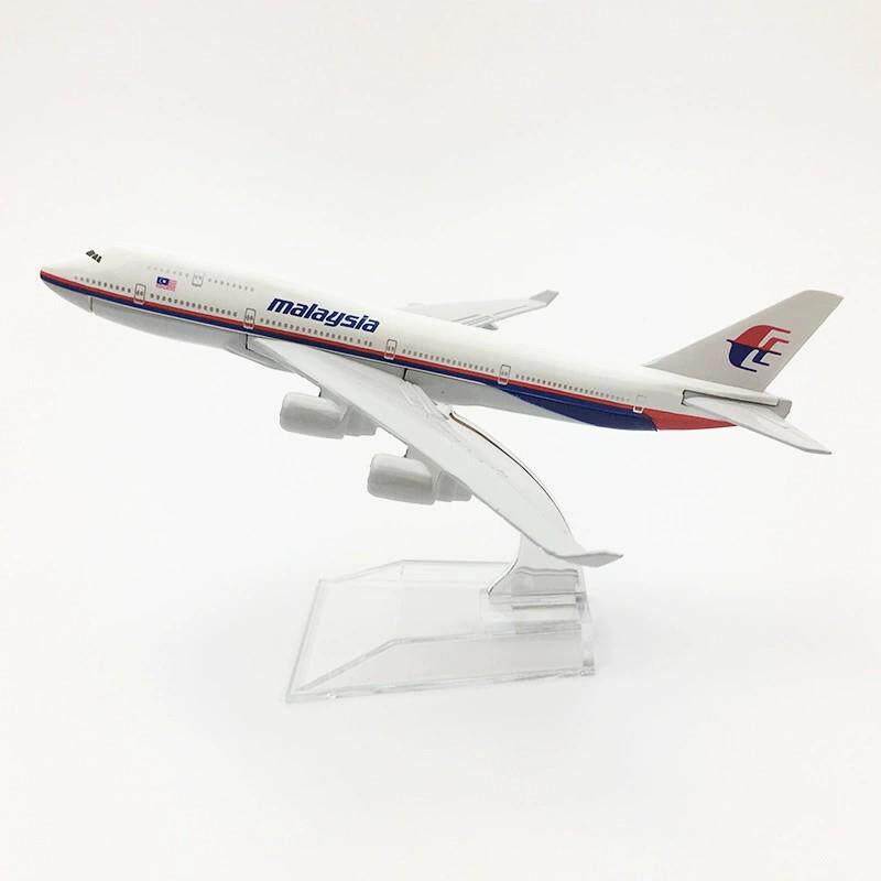 马航B747飞机模型16厘米合金仿真静态航空收藏摆件