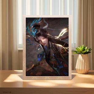 云深不知梦手办周边1000片积木拼图相框桌面摆件饰品解压送朋友生