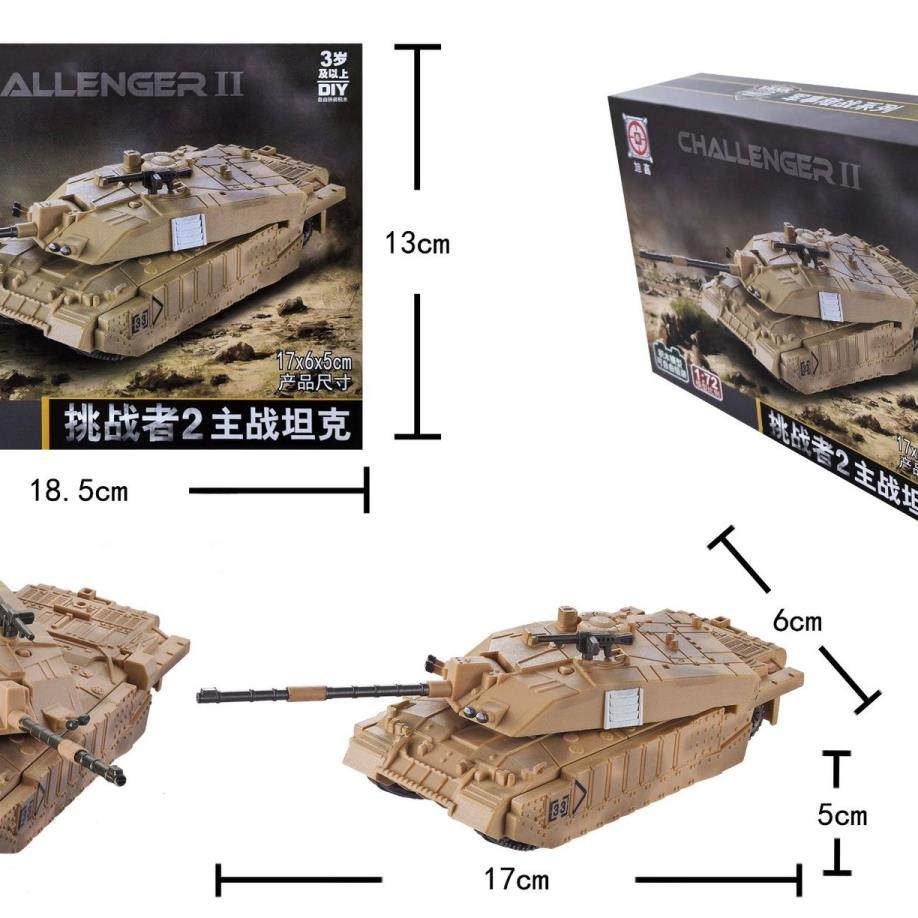 挑战者2主战坦克积木模型军事模型战斗机su57苏57飞机B2拼装歼20