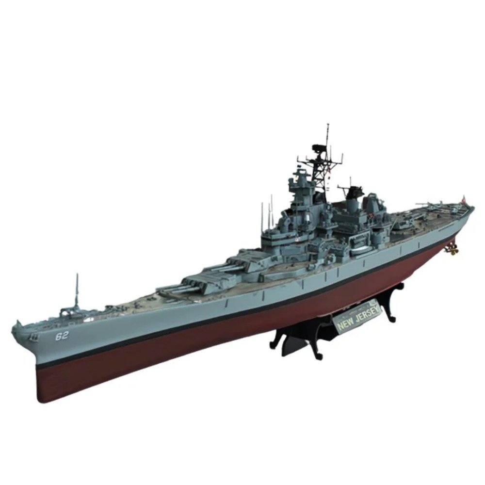 号手新泽西1/700美国战列舰拼装模型军舰船模
