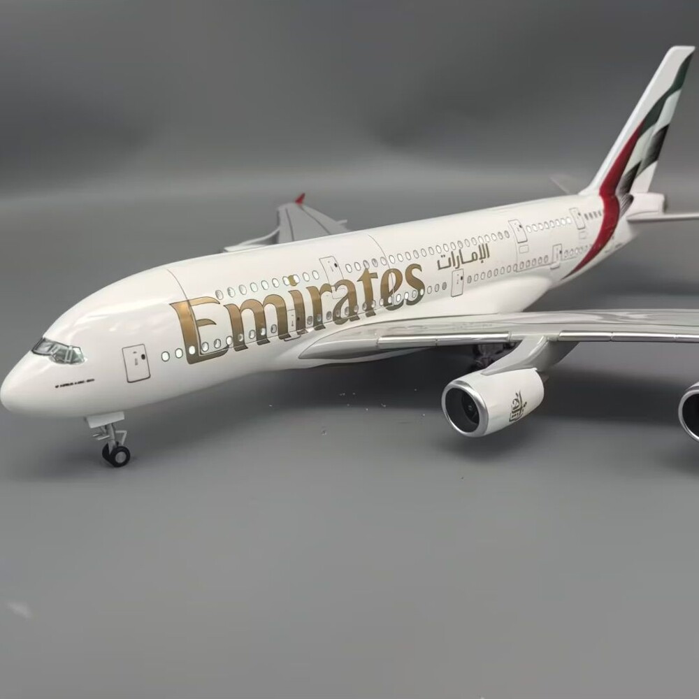 阿联酋航空a380飞机模型飞机模型阿联酋航空A380客机座舱布局模型