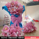 美陈巨型网红花束成品户外景区打卡美陈装 饰 饰樱花玫瑰花束户外装