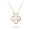 White Clover Necklace
