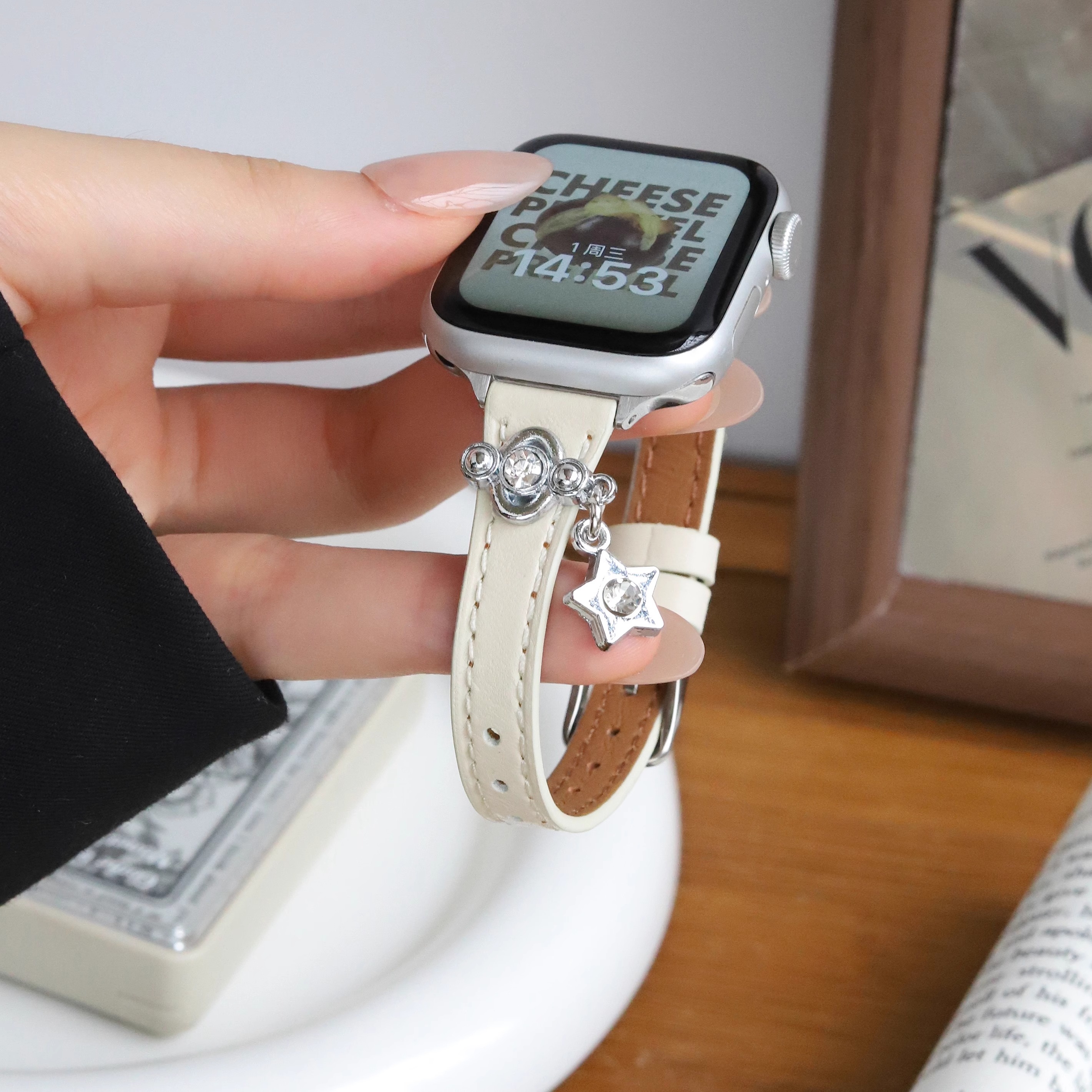 细款真皮iwatch苹果表带