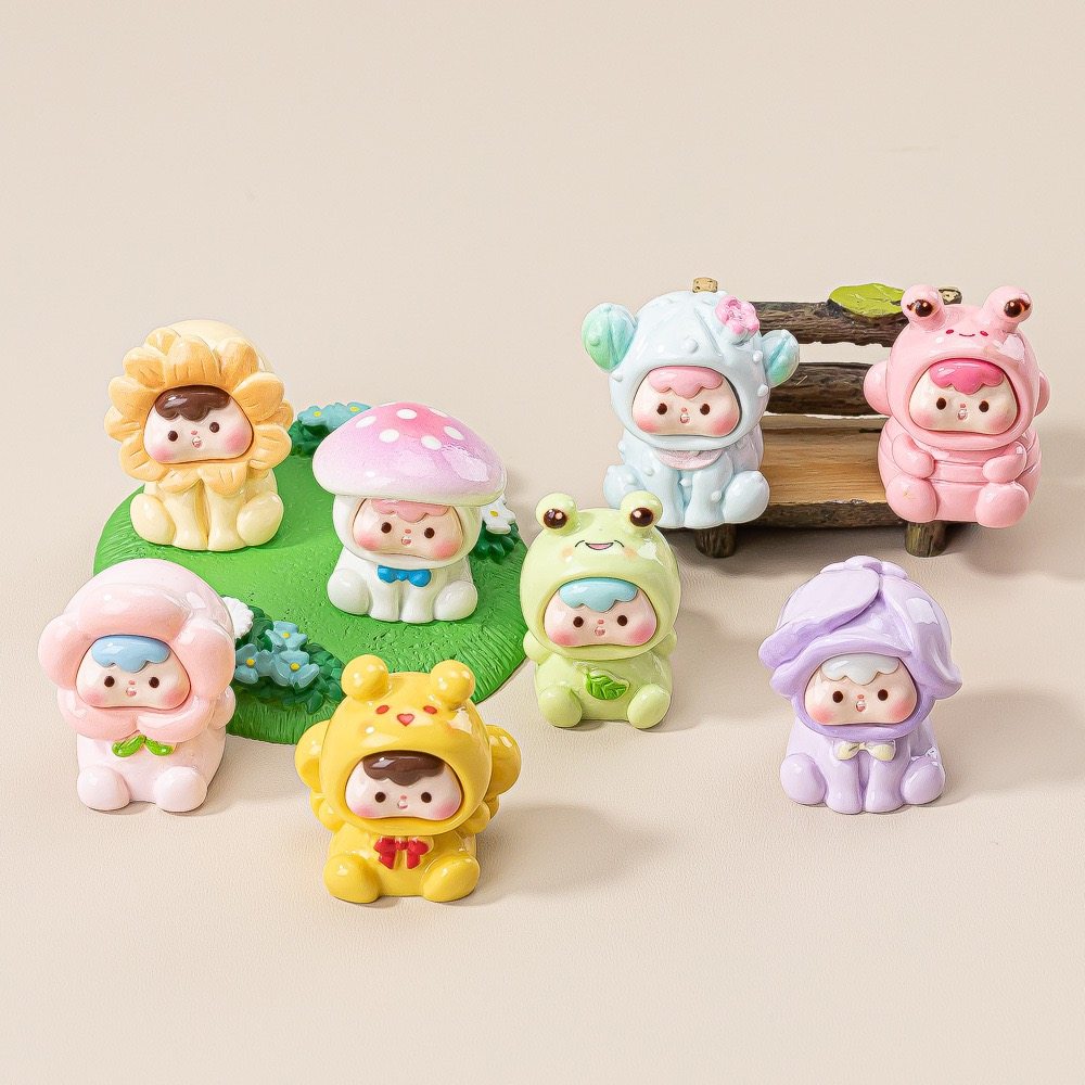 【个人单】【夜光手感漆丛林仔仔】8色办公室桌面摆件,家居饰品,流水摆件,淘宝优惠券,粉丝福利购,淘宝优惠卷