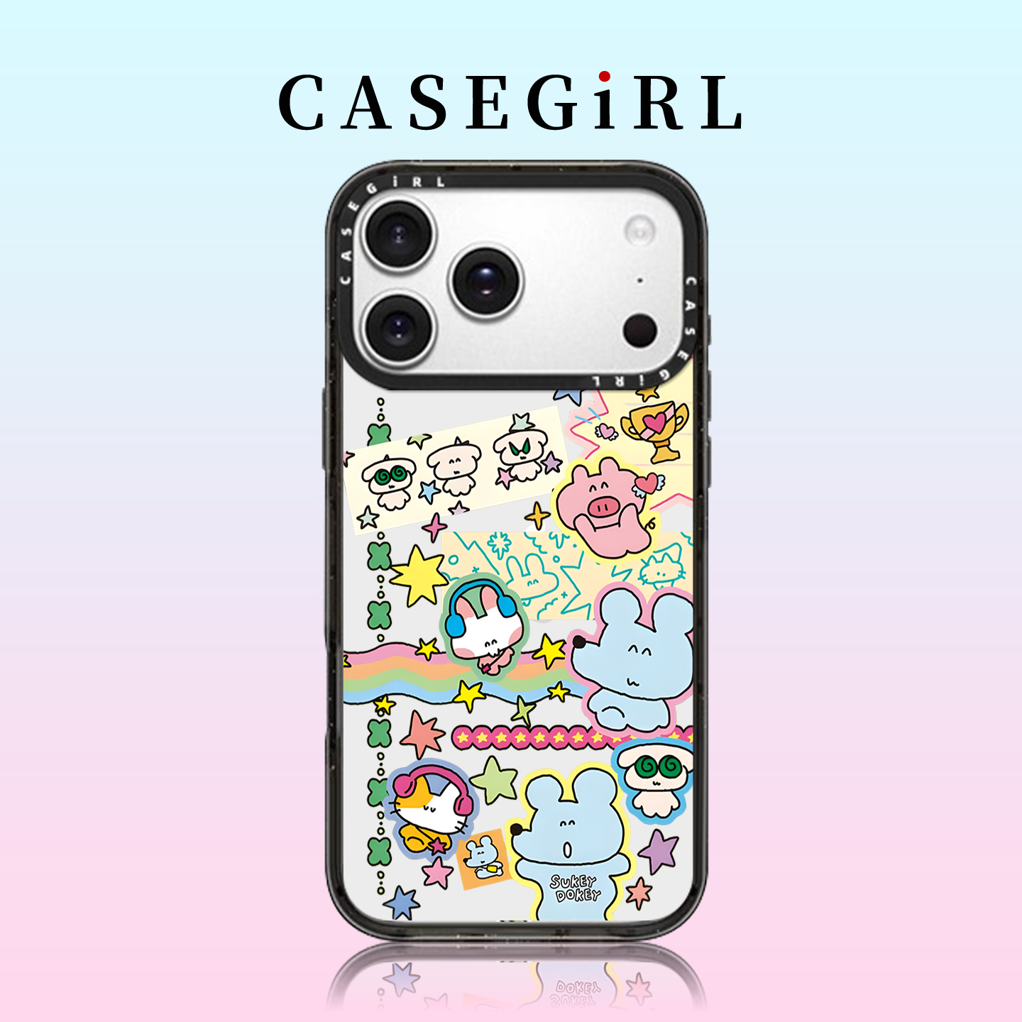 CASEGIRL联名网红明星同款