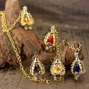 魔法少女五色金色项链小圆灵魂宝石灵核原样magic girl动漫饰品