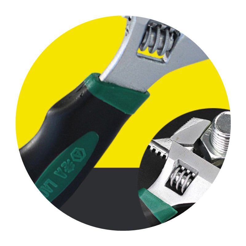 活动板手开口扳手短柄板手活口活络6寸8寸10寸12寸15寸扳手