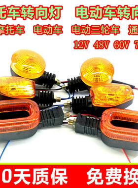 电动三轮车转向灯 车棚篷车转弯灯总成 12V48V60V72V摩托车转向灯