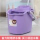 家用挤水桶滑轮加厚手动洗拖把桶塑料免手洗旋转拧水桶老式 墩布桶