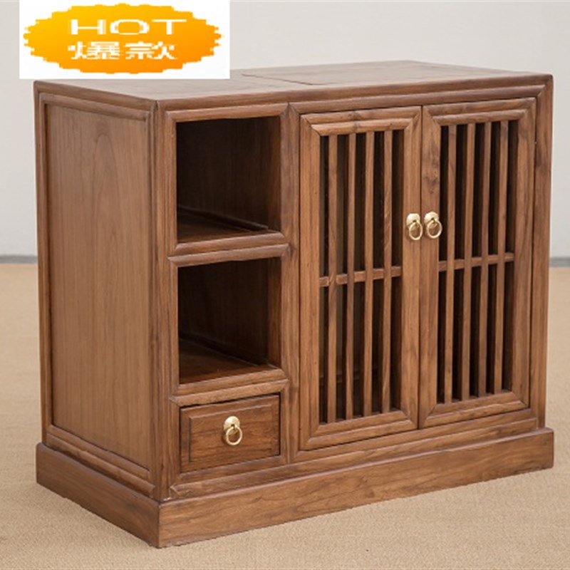 新式多功能茶柜客厅泡茶柜餐边柜茶桌边柜家用茶台烧水壶一体