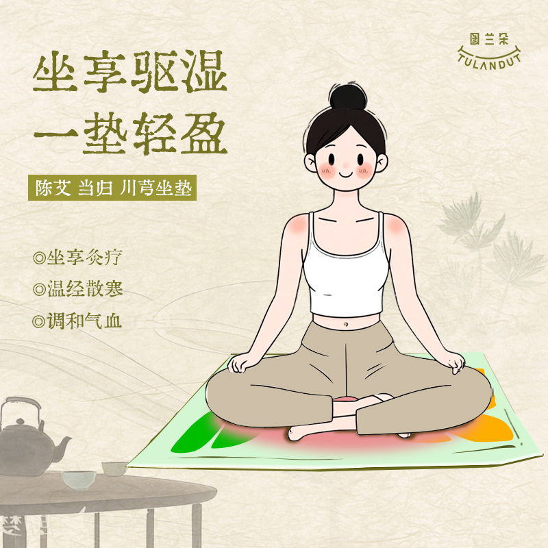 阿里健康 图兰朵电加热艾灸坐垫 - 线报酷