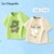 [Pure Cotton 2 Pieces Are More Discounted]Backpack Hat Bear/Fluorescent Green + Backpack Big White Goose/Apricot
