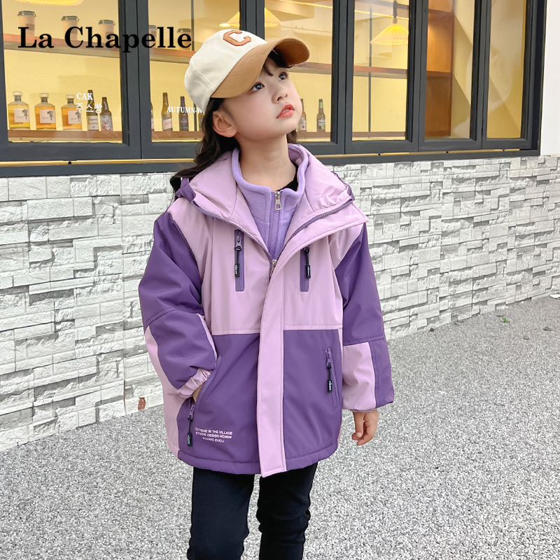 LcLaChapelle女童冲锋衣夹棉冬